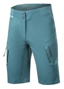 Pantaloni scurți bicycle ALPINESTARS STELLA ALPS 8.0 SHORTS culoare blue, mărime 28