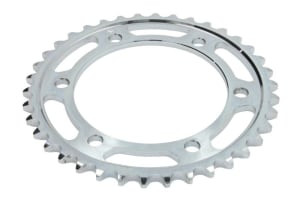 Pinion spate oțel, tip lanț: 50 (530), număr dinți: 38, compatibil: KAWASAKI VN, ZX, ZXR, ZZR; SUZUKI GSX, GSX-R, TL 500-1300 1989-2007