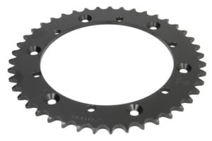 Pinion spate oțel, tip lanț: 520, număr dinți: 43, compatibil: KREIDELER 170; YAMAHA DT, IT, SR, TT, TT-R, WR, XT, YFM, YFS, YFZ, YTZ, YZ 100-660 1982-2007