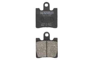 Plăcuțe de frână față, material: organic, 53,5x45x8,6mm compatibil: SUZUKI AN; YAMAHA FJR 250/400/1300 1998-2016