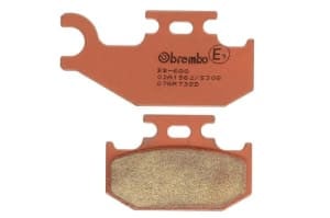 Plăcuțe de frână față, utilizare: offroad, material: sinter-SD, 40,7x62x8,3mm compatibil: SUZUKI LT-A, LT-F 400-750 2005-2013