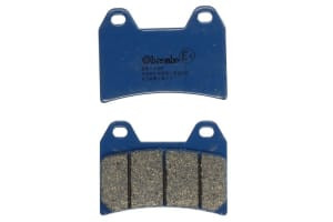 Plăcuțe de frână față, utilizare: route, material: carbon / ceramic-07, 52,2x89,7x8mm compatibil: KAWASAKI ZX-12R, ZX-6R, ZX-9R; SUZUKI GSF, GSX, GSX-R 600-1300 1996-2007