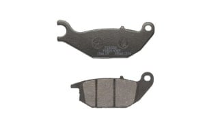 Plăcuțe de frână spate, utilizare: road-small motorcycle/scooters, material: eco friction-EF, 107,2x91,7-107,2x10mm compatibil: HONDA CBR, XL 125 2001-2012