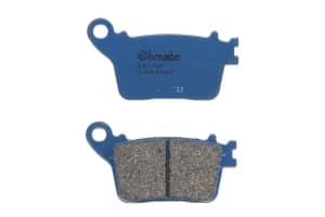 Plăcuțe de frână spate, utilizare: route, material: carbon / ceramic-07, 41,7x77,2x8,9mm compatibil: HONDA CBR, VT; SUZUKI GSX-R; YAMAHA YZF-R1 600/1000 1989-2017