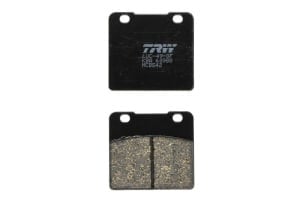 Plăcuțe frână față/spate, utilizare: offroad/route/scooters, material: organic, 53,4x57,9x8,7mm compatibil: SUZUKI GSX, GSX-R, RG, VL, VS 500-1500 1984-2003