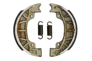 Saboți frână față 110x25mm cu arcuri compatibil: PIAGGIO/VESPA SFERA 1, SFERA 2 50/80 1991-1996