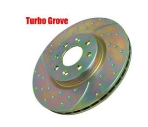 Set 2 discuri de frana, 2pcs, Turbo Groove, Ventilate, Cut-Perforat, fata ; Stanga/Dreapta, outer diameter 294 mm, thickness 22/24 mm, compatibil: SUBARU BRZ, FORESTER, IMPREZA, LEGACY II 1.6-3.0 03.94-