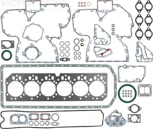 Set complet de garnituri motor compatibil: JOHN DEERE 200 C LC, 200 LC, 230 C LC, 230 LC, 270 C LC, 360DC, 360DG, 460DC, 460DG, 4995, 540G II, 540G III, 544K, 548G II, 548G III, 624E, 624G, 624H