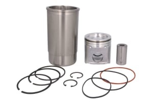 Set piston si camasa compatibil: JOHN DEERE 4045D; 4045H; 4045T; 6068D; 6068H; 6068HN; 6068N; 6068T; 6068TN, BOBCAT 975; CLAAS 546, 556, 566, 456 RA, 456 RC, 456 RX; DITCH WITCH 100