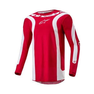 Tricou OffRoad ALPINESTARS MX FLUID culoare red/white, mărime S