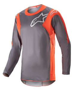 Tricou OffRoad ALPINESTARS MX RACER HOEN culoare grey/orange, mărime M