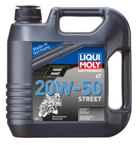 Ulei Motor 4T LIQUI MOLY Street 20W50 4l, API SL JASO MA-2 Mineral