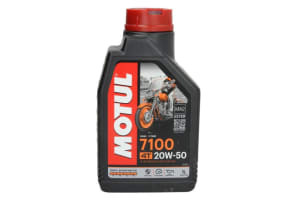 Ulei motor 4T Motul 7100 20W50 1l, API SN JASO MA-2 synthetic ester