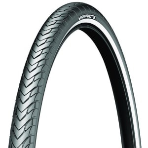 [834562] Bicycle tyre wire city MICHELIN 700X47C (eTRTO size 47-622) PROTEK (TPI 22) ACCESS LINE tube type Sidewall BLACK