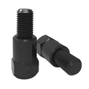 Adaptor oglindă(setx1,25mm, direction: dreapta, colour: black, transition from 8mm to 10mm thread)