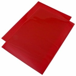 Aparatori noroi ; 2pcs, red, 2 pcs.; PVC material, size: 500x300 mm