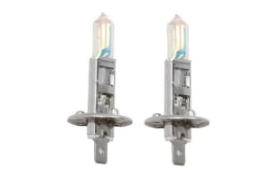 Bec halogen, 2pcs, H1, Extreme Weather Control, 12V, max. 55W, light colour cool white, max. 4000K, socket type P14,5S, uz pe circuit, contains 2 cores