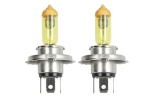 Bec halogen, 2pcs, H4, Retro, 12V, max. 60W, light colour yellow, max. 2700K, socket type P43T, uz pe circuit, contains 2 cores