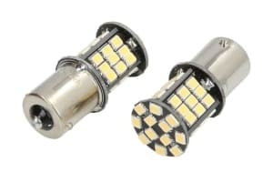 Bec LED, 2pcs, P21W, 12V, max. 6W, light colour white, socket type BA15S, uz pe circuit, for vehicles with CAN-Bus