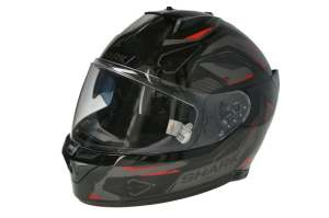 Cască Moto full-face SHARK SKWAL i3 LINIK colour black/glossy/grey/red, size 2XL unisex