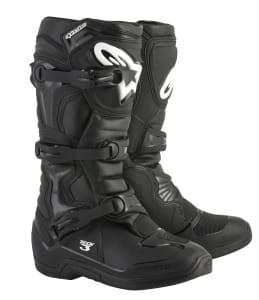 Cizme Moto off-road de piele TECH 3 ALPINESTARS MX culoare black, mărime 10