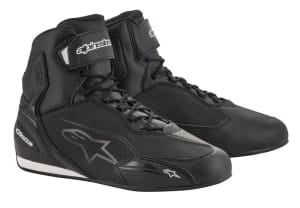 Cizme Moto touring de piele FASTER-3 ALPINESTARS culoare black, mărime 9,5