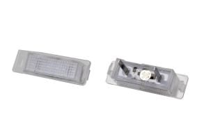 Corp iluminare numar inmatriculare LED, ligght colour: white, 12V,, with Aprobate pentru uz public compatibil: OPEL AGILA, ASTRA F, ASTRA F CLASSIC, ASTRA F/KOMBI, ASTRA G, ASTRA G CLASSIC, ASTRA G/KOMBI, COMBO TOUR 09.91-