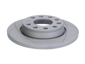 Disc de frana, 1pcs, ATE PowerDisc, full, Cut, spate ; Stanga/Dreapta, outer diameter 255 mm, thickness 12 mm, compatibil: AUDI A4 B6, A4 B7; SEAT EXEO, EXEO ST 1.6-3.2 11.00-05.13