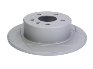 Disc de frana, 1pcs, ATE PowerDisc, full, Cut, spate ; Stanga/Dreapta, outer diameter 286 mm, thickness 10 mm, compatibil: OPEL VECTRA B; SAAB 900 II, 9-3, 9-5 1.6-3.0 07.93-12.09