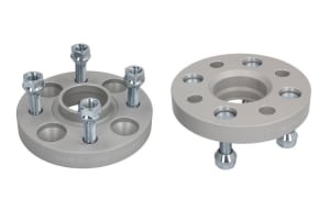 DIstantier - 2 pcs 4x100; thickness: 20mm; locating hole diameter: 54mm; PRO-SPACER series - 4; (fitting elements included - Yes) - natural