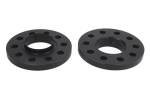 DIstantier - 2 pcs 5x112; thickness: 15mm; locating hole diameter: 66,45mm; PRO-SPACER series - 2; (fitting elements included - No) - Black