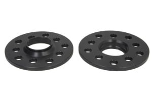 DIstantier - 2 pcs x; thickness: 8mm; locating hole diameter: 57mm; PRO-SPACER series - 2; (fitting elements included - No) - Black