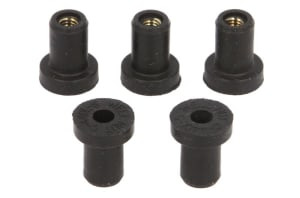 Elementi asamblare (14,5x7,9x12; M4x0,7 5 pcs. set; deflector nut)