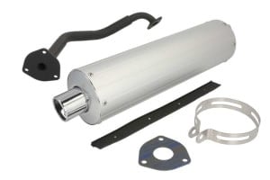 Evacuare finala (ALUMINUM GY6 125) compatibil: CHIŃSKI SKUTER/MOPED/MOTOROWER/ATV 4T