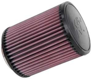 Filtru de aer universal (cone, airbox); filter length: 165mm, outer diameter of the base: 127mm, flange diameter 76mm,