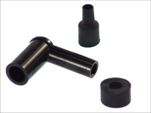 Fisa bujie, unghi: 90°, filet bujie: 10/12mm, conexiune: SAE nut, carcasa: Ebonite, spark plug cap colour: black