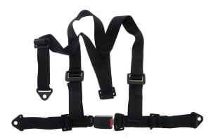 Interior accessories, 3-point belts, colour: black