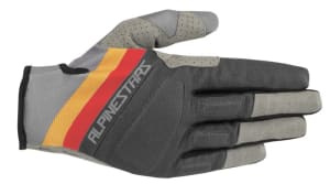 Mănuși ciclism ALPINESTARS ASPEN PRO culoare grey/red, mărime M