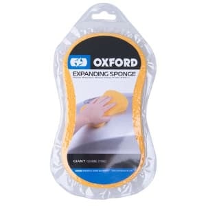 Motorbike washing sponge OXFORD (215mmx110mmx50mm, colour yellow, reusable)