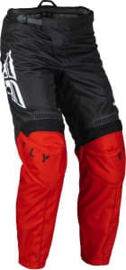 Pantaloni off road FLY RACING F-16 culoare negru/rosu, mărime 36