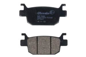 Plăcuțe de frână spate, utilizare: scooters, material: carbon / ceramic-CC, 37,2x81,3x9mm compatibil: HONDA ADV, FES, NSS, SH 125-330 2000-2022