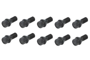 Prezon, M14x1,25; length: 22 mm; wrench size: 17; colour: black (10 pcs. pack)