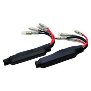 Semnalizares resistor OXFORD față/spate L/R, a set of 2 indicators, indicator colour: black, 9W