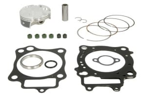 Set pistoane (250, 4T, selection: B, diametru 76,76 mm, cu garniturile superioare motor) compatibil: HONDA CRF 250 2014-2015