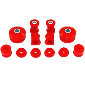 Set suport trapez bucsa suspensie din poliuretan (12pcs, Stanga/Dreapta, hardness: 80 Sha, inner diameter 17mm) compatibil: VW compatibil: SEAT CORDOBA, IBIZA II, TOLEDO I; VW CADDY II, CADDY II/MINIVAN, GOLF II, GOLF III 08.83-01.04