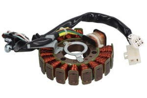 Stator alternator compatibil: MALAGUTI MADISON, PHANTOM MAX; MBK DOODO, XQ, YP; YAMAHA XN, XQ, YP 125/150/180 1998-2020