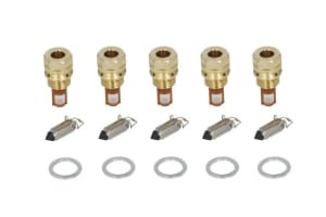 Supapa ac carburator (with a socket, cantitate:5pcs) compatibil: HONDA VFR 400 1990-1991