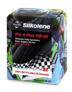 Ulei Motor 4T SILKOLENE PRO 4 PLUS 5W40 4l, API SL JASO MA-2 synthetic bio-degradable packaging; ester