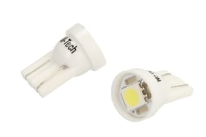 Bec LED, 2pcs, W5W, 12V, max. 0,24W, light colour white, socket type W2,1X9,5D, uz pe circuit, for vehicles without CAN-Bus