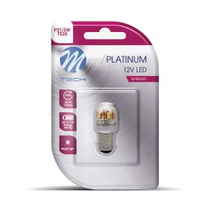 Bec LED (blister pack 1pcs) P21/5W 12V 3,3W, uz pe circuit, for vehicles without CAN-Bus, white